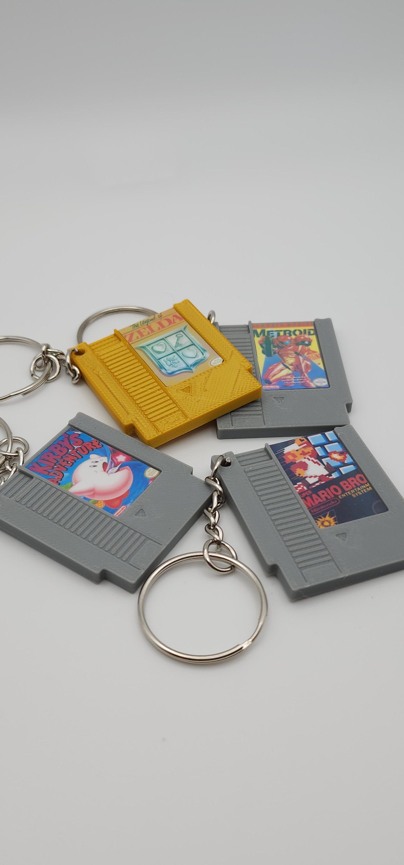 Retro Game NES keychains